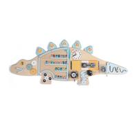 Generico Wall Sensory Board - Wooden Dinosaur Toy | Educational Panel with Tactile Elements, Activity Center for Children Boys Girls Family Homes Living Rooms Bedrooms Classrooms Playrooms Preschools