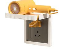 Genérico Wall Socket Holder - Storage Bracket Power Sockets | WallShelf Outlet Organizer | Adhesive Outlet Shelf Walls Mounted Wall Shelf | Decorative Home Decor Vertical Extender Walls Holder