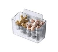 Generico Wall Storage Basket, Translucent Wall Mounted Storages Box, Bathroom Organizer with Self-Adhesive Hooks, Under Sink and Door Storage Shelf, Space-Saving Home and Dorm Storages Solution