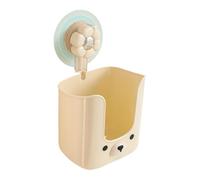 Generico Wall Storage Organizer, Wall Mount Shelf Drawer, 8.35x5.28x4.72 Inches, Multi-Functional Holder, Small Space Setup, Suction Cup Bathroom Rack for Wet Wipes, Toiletries, Dorm Room