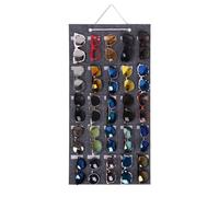 Generico Wall Sunglasses Organizer, Felt Storage Behind the Door, 15.76x31.32 inches, Eyeglass Display Hanger, Space-Saving Organization for Bedroom, Apartment, Dormitory, Home, Study Room
