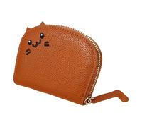 Generico Wallet Pouch - PU Leather Change Purse Wallet | Portable Credit Card Holder | Cartoon Zipper Card Cases Holder For Girls, & Women