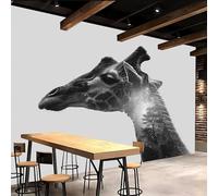 Generico Wallpaper For Living Room 250x175cm Giraffa carta da parati floreale Foresta Stellata Stampa 3D su tela effetto olio senza interruzioni, per salotto o stanza degli ospiti
