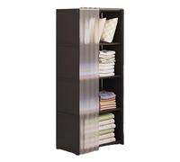 Generico Wardrobe Storage Rack, Heavy Duty Clothing Shelf, Compact Room Closet Organizer, Sturdy Garment Hanging System, for Folded Clothes Dresses Coats Bedroom Organization Space Saving Home Use