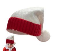 Generico Warm Winter Santa Hat Kids - Kids Christmas Warms Hat | Winter Christmas Decorative Hats | Kiids Christmass Hats Boys,Santa Claus Spirit Symbol Warm Haat For Children Festival Photo Props