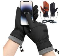 Generico Warming Gloves, USB Heated Gloves, Windproof Winter Thermal Mitts