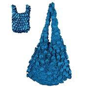 Generico Washable Foldable Grocery Bags, Reusable Shopping Bag Set, Practical Eco Friendly Grocery Carrier For Daily Commutes Travel Camp, Perfect For Kitchen Parties Picnics And On The Go Shopping