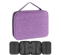 Generico Watch Band Case, Travel Watch Straps Pouch, 6.89x1.97x8.86 Inch, Portable Design, Protective Material, Foldable Storage Holder for Travel Home Organization