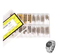 Generico Watch Replacement Parts, Multifunctional Watch Repair Parts Kit, 4.33x2.76x0.79 Inches Professional Multi Functional Repairs Tool, Battery Replacements Part, Stainless Steel