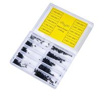 Generico Watch Small Washer - 500PCS Rubber Kit | 3.39Inch Waterproof Seal Washers Multiple Sizes Repair Accessories Set For Watch Gasket Maintenance Use