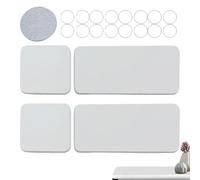 Generico Water Absorbing Stone Tray for Sink - 4piece Diatomaceous Coasters | Stone Drying Trays for Kitchen | Diatomite Stones Sink Tray Coaster | Soap Holder Decor Bathroom Supplies