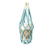 Generico Water Bottle Carrier Bag - Handwoven Mesh Drink Holder, Reusable Portable Tote Sleeve | Lightweight Beverage Accessory Designed Work Travel Camping Vacation Everyday Commuting Use