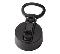 Generico Water Bottle Lid Replacement - Replacement Top With Button Lock, Wide Mouth Bottle | Leakproof Water B0ttle Tops,non Slip Ring Handle, Large Cup Topper, B0ttle Accessories Fit Most Sports