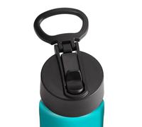 Generico Water Bottle Lid Replacement - Universal Straw Cap With Handle, Leakproof Top Cover For Sports Bottles, Fits Standard Mouth 2.28" Bottles, PP Material