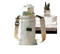 Generico Water Bottle Sling Bag - Fashionable Drinking Cup Carrier, Adjustable Shoulder Strap Holder, Lightweight Outdoor Bottle Pouch | Ideal For Shopping School Running Outdoor Adventures Travel