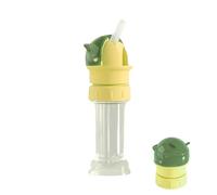 Generico Water Bottle Spout - 11.6x5.2cm Water Bottle Spout Adapter | 2-in-1 Leakproof Topper Straw | for Boys Girls School Park Kindergarten Daycare Travel Camping Picnic, Soda, And Other Beverages