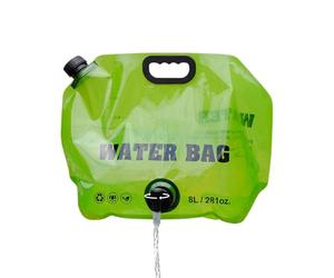 Generico Water Container for Camping,8L Leakproof Foldable Pouch,Water Container with Spigot - for Outdoor Hiking Backpacking Fishing Hunting Travel Beach Road Trip Cruise Car RV