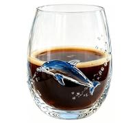 Generico Water Drinking Glasses - Glass 3D Marine Life Drink Tumbler