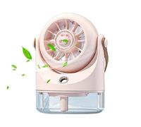 Generico Water Fan 3-Speed Quiet, Rechargeable Handheld Powerful Battery