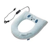 Generico Water Riscaldato per WC - con 5 Regolazioni Temperatura Timer Lavabile | Copriwater Elettrico Lavabile - per Bagno Casa Hotel Appartamento Dormitorio Fattoria Ristorante Inverno