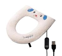 Generico Water Riscaldato per WC | Riscaldatore Morbido con Alimentazione USB e Lavabile | Copriwater Morbido Riscaldato | per Bagno Casa Hotel Appartamento Dormitorio Fattoria Ristorante Inverno