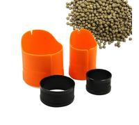 Generico Water Soluble Fishing Bags, Carp Bait Loader Kit 50 Pack, Portable Quick Dissolve Cast Friendly Mesh Pouch, Angling Rig Preparation Supply for Lake River Coarse Fishing