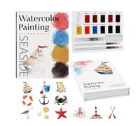 Generico Watercolor Painting Book - Art Journal | Beginner Drawing Workbook