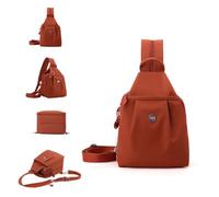 Generico Waterproof 2-Way Commuter Bag, Anti-Theft Travel Crossbody Bag, Multiple wearing methods for Fitness, Commuting, Travel (A)