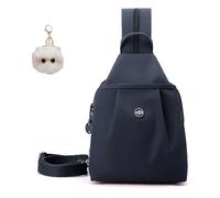 Generico Waterproof 2-Way Commuter Bag, Convertible Backpack Tote Crossbody for Women, Large Capacity Anti-Theft Travel Bag (Blue)