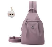 Generico Waterproof 2-Way Commuter Bag, Convertible Backpack Tote Crossbody for Women, Large Capacity Anti-Theft Travel Bag (Pink)