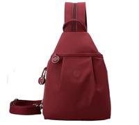 Generico Waterproof 2-Way Commuter Bag, Votvo Street Lite Chic Versatile Travel Bag, Double Zipper Large Capacity, Waterproof(red)