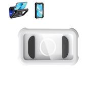 Generico Waterproof 480° Shower Phone Holder - Wall & Bathtub Mount,Adjustable Bathroom Phone Stand with Touch Screen, with Anti-Fog Touch Screen, for Showers or Bath Use (White)