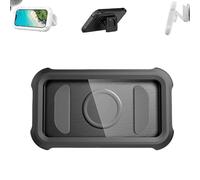 Generico Waterproof 480° Shower Phone Holder - Wall & Bathtub Mount, Adjustable Shower Case, 2-in-1 Waterproof Rotatable Case, Anti Fog Touch Screen, for Showers Bath Use (Black*1)
