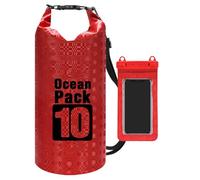 Generico Waterproof Bag Beach, Waterproofs Boat Bags, 16.14x7.68x0.2 Inches Lightweights Roll Top Backpack for Camping, Lightweight Commute Bag, Camp Kayaking Storage