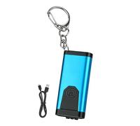 Generico Waterproof Mini Flashlight, Keychain LED Lamp, 3 Inches Rechargeable Torch with 4 Lighting Modes, Aluminum Alloy Body, Portable Light with Compact Design, Outdoor Gadget for Camping Hiking