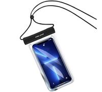 Generico Waterproof Phone Case - TPU Universal Size | Lightweight Dustproof Touchscreen Beach Phone Protector Travel Pouch | For Women Men Summer Vacation Beach Pool Cruise Outdoor Adventure