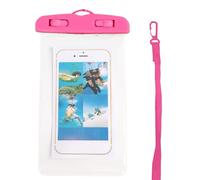 Generico Waterproof Phone Pouch, Clear Touchscreen Bag, Dry Case Holder, Secure Lanyard Strap, Full Protection Design, for Swimming, Boating, Camping, Travel Outdoor Men Women