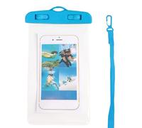 Generico Waterproof Phone Pouch, Clear Touchscreen Bag, Dry Case Holder, Secure Lanyard Strap, Full Protection Design, for Swimming, Boating, Camping, Travel Outdoor Men Women