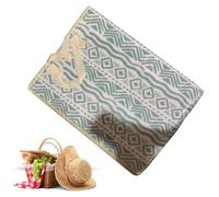 Generico Waterproof Picnic Blanket, Sandproof Outdoor Mat, Foldable Camping Blanket, Portable Tote Bag Design Garden Yard Park Lawn Beach Hiking Travel Walks Sturdy Easy Carry Use