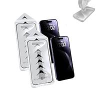 Generico Wavearnn.Com Screen Protector for iPhone 14 15 16 Pro Max, Wavearnn.Com Silk Screen Dust-Free Room Tempered Film for iPhone 12/13/14/15/16 pro max (2 P,For iPhone16PLUS)