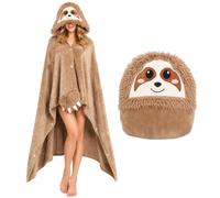 Generico Wearable Blanket - Halloween Animal Design Warm Throw Wrap Cloak