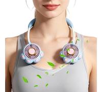 Generico Wearable Fan | 2-Speed Silicone Portable Quiet Hands Free