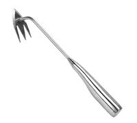 Generico Weeder Puller Tool, Manual Weeders, Ergonomic Handle Heavy Duty 3-Teeth Picker, Grass Removal Tool for Vegetable Farms, Backyard, Flower Gardens, Lawn, Yard, Long-Lasting Construction