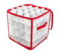 Generico Weihnachtskugel Aufbewahrungsbox - Christbaumschmuck Organizer PP 36 Fächer, Faltbare Box Weihnachten | Wasserdicht Dekobox Mit Tragegriff Für Schrank, Zuhause, Wohnung, Schlafzimmer