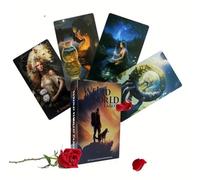 Generico Weird World Tarot, Set di 78 Carte dei Tarocchi con Libro Guida, Illustrazioni Fantastiche in Stile Fantasy