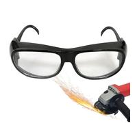 Generico Welding Safety Glasses - Eye Protective Goggles | Durable Polycarbonate And Glass Lenses With Wide Temple Design, Professional Protective Eyewear For Welding, Grinding, Polishing