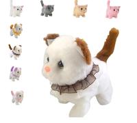 Generico WellnessAura - My Realistic Cat Toys - Bring Endless Joy and Warmth, That Acts Like a Real cat, Can Walk, Wag Its Head and Tail, Meow, and Does Not Shed Easily (E)