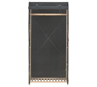 Genérico wenjingqi Armadio in Tessuto Grigio 79x40x170 cm,248193