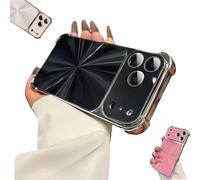 Generico Weseecase Cd-Texture Case Cover for iPhone, Quad-Corner Drop-Proof & Full Camera Protection for Iphone17/16/15/14pro Max (for iPhone17,Black)