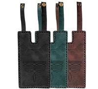 Generico Western Boot Wallet with Snap Strap, Handcrafted Leather Boot Credit Card Holder, with Snap Fastening, for Women Men (B6)